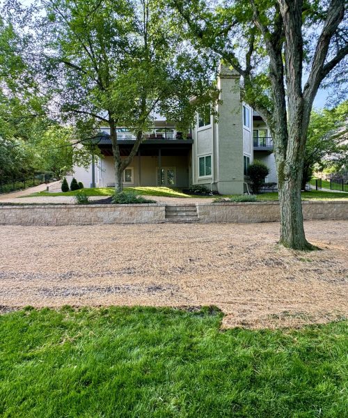 landscaper & hardscaper in Cass County retaining wall